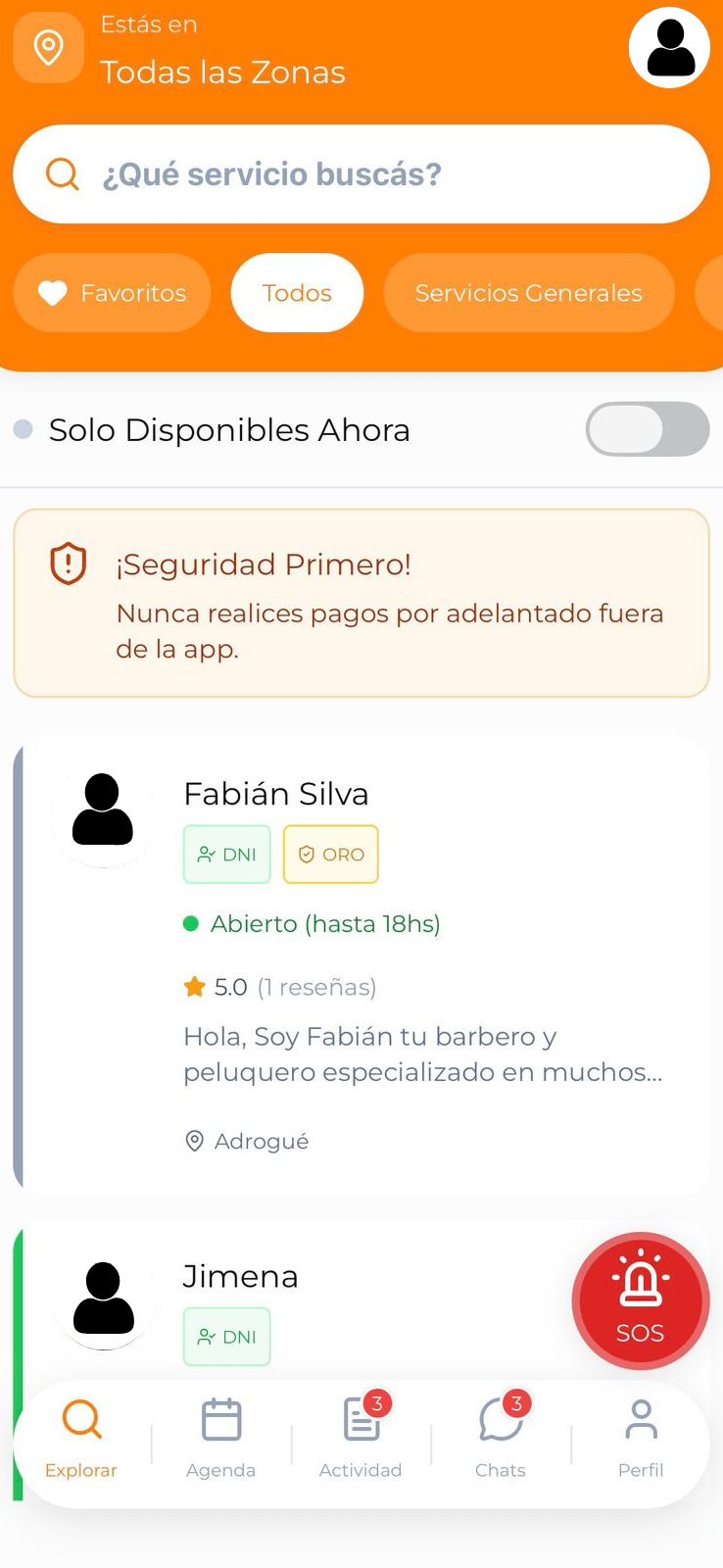 Interfaz Al Toque 1